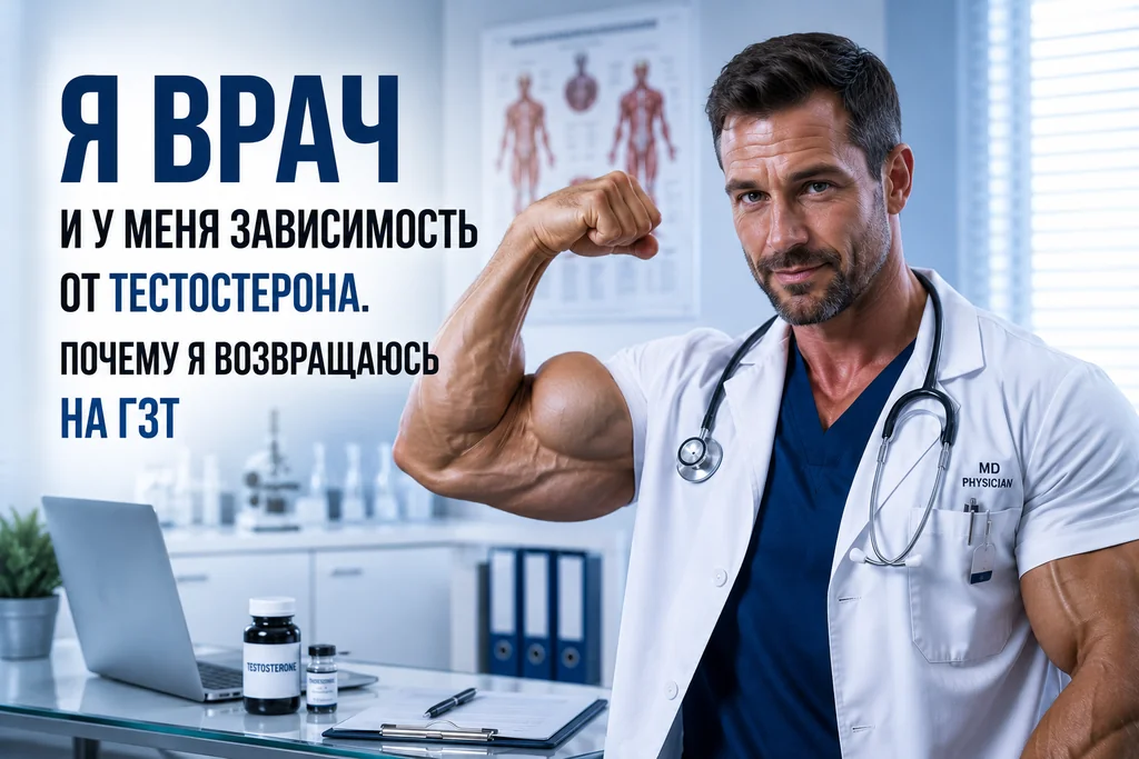 Психологическая зависимость от тестостерона: опыт врача-специалиста