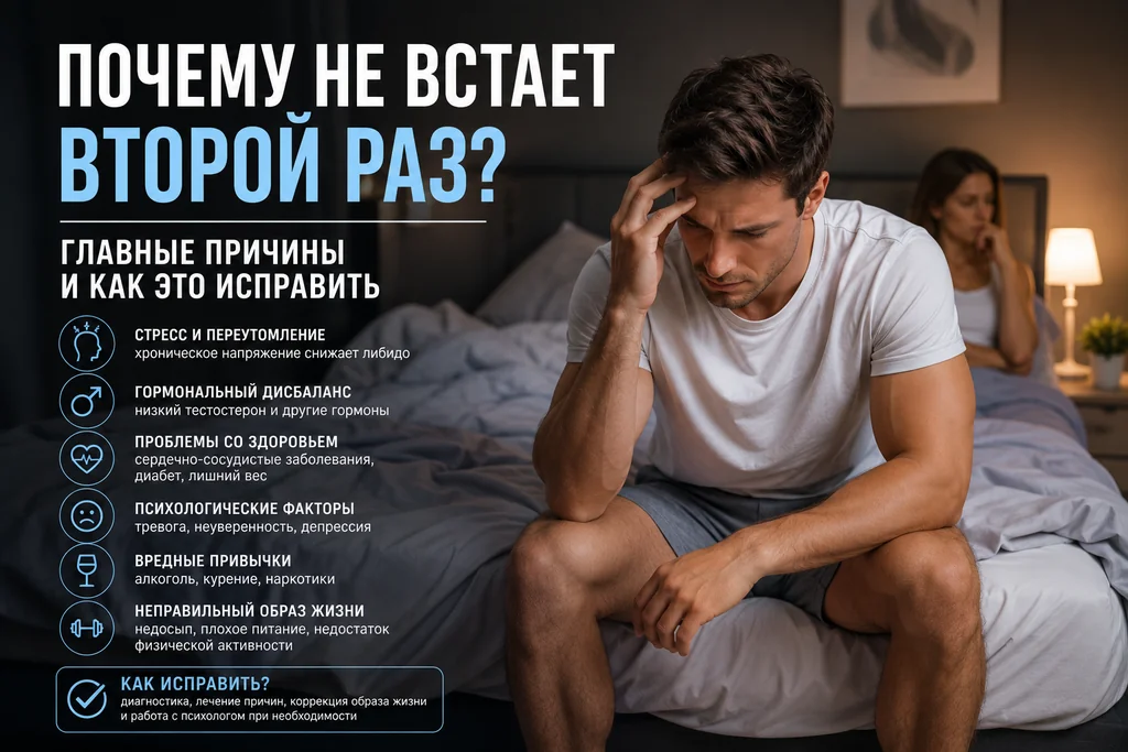 Повторные половые акты у мужчин: медицинский взгляд на восстановление