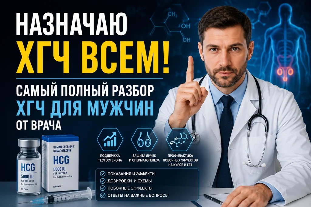 ХГЧ для повышения тестостерона: всё, что нужно знать