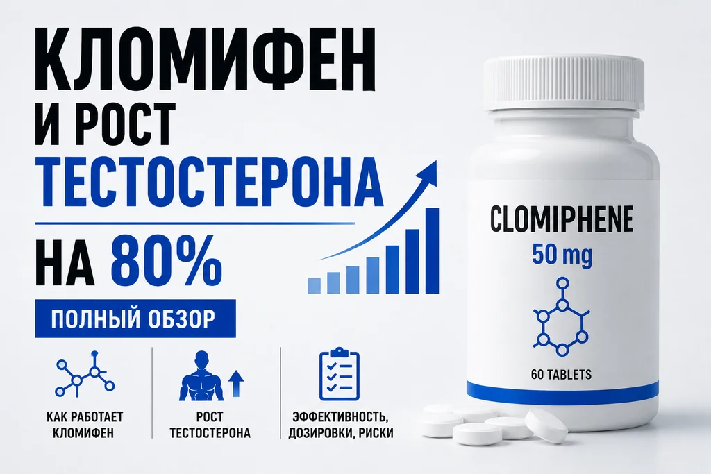 Кломифен для повышения тестостерона: мифы и реальность