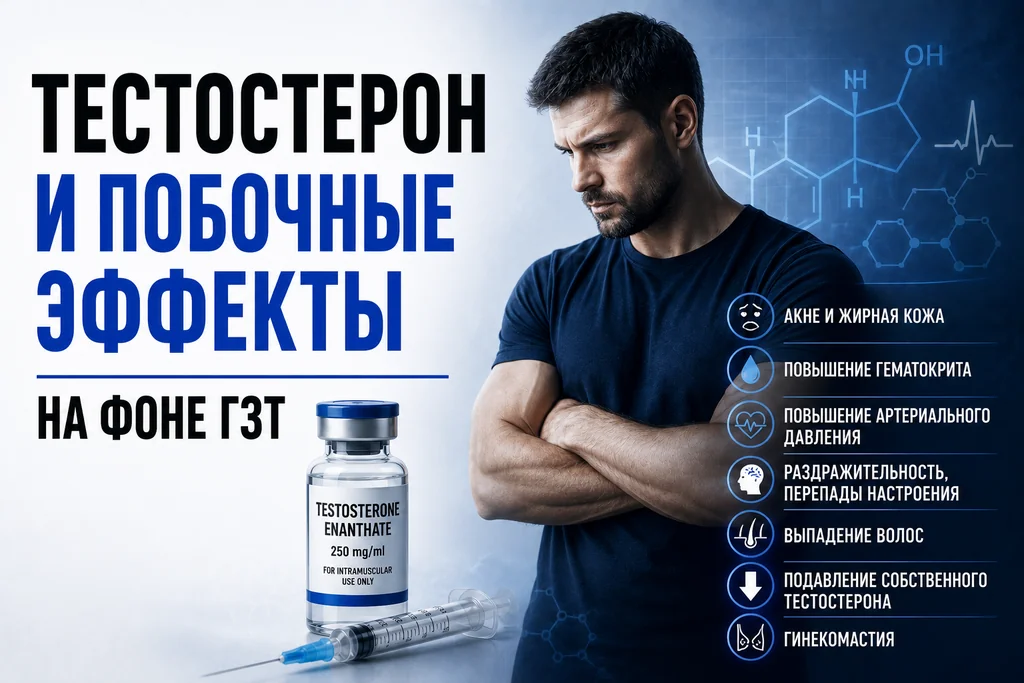 Побочные эффекты тестостерона: что нужно знать