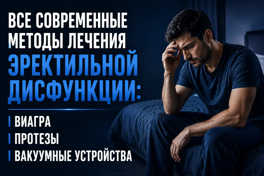 Методы лечения эректильной дисфункции: полный обзор