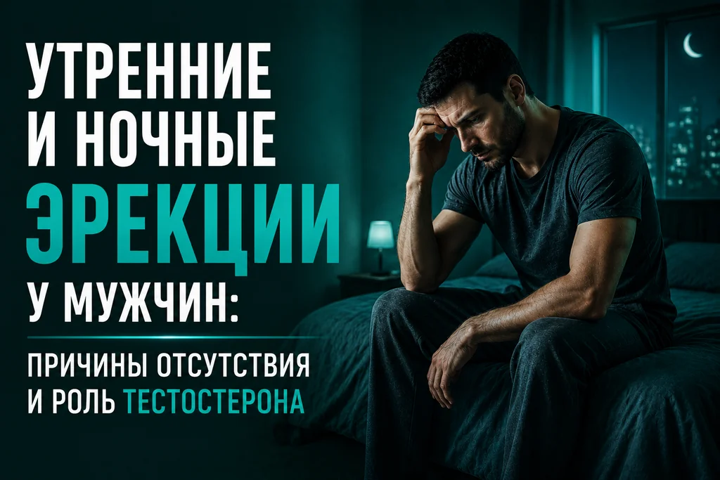 Утренняя эрекция: важный показатель мужского здоровья