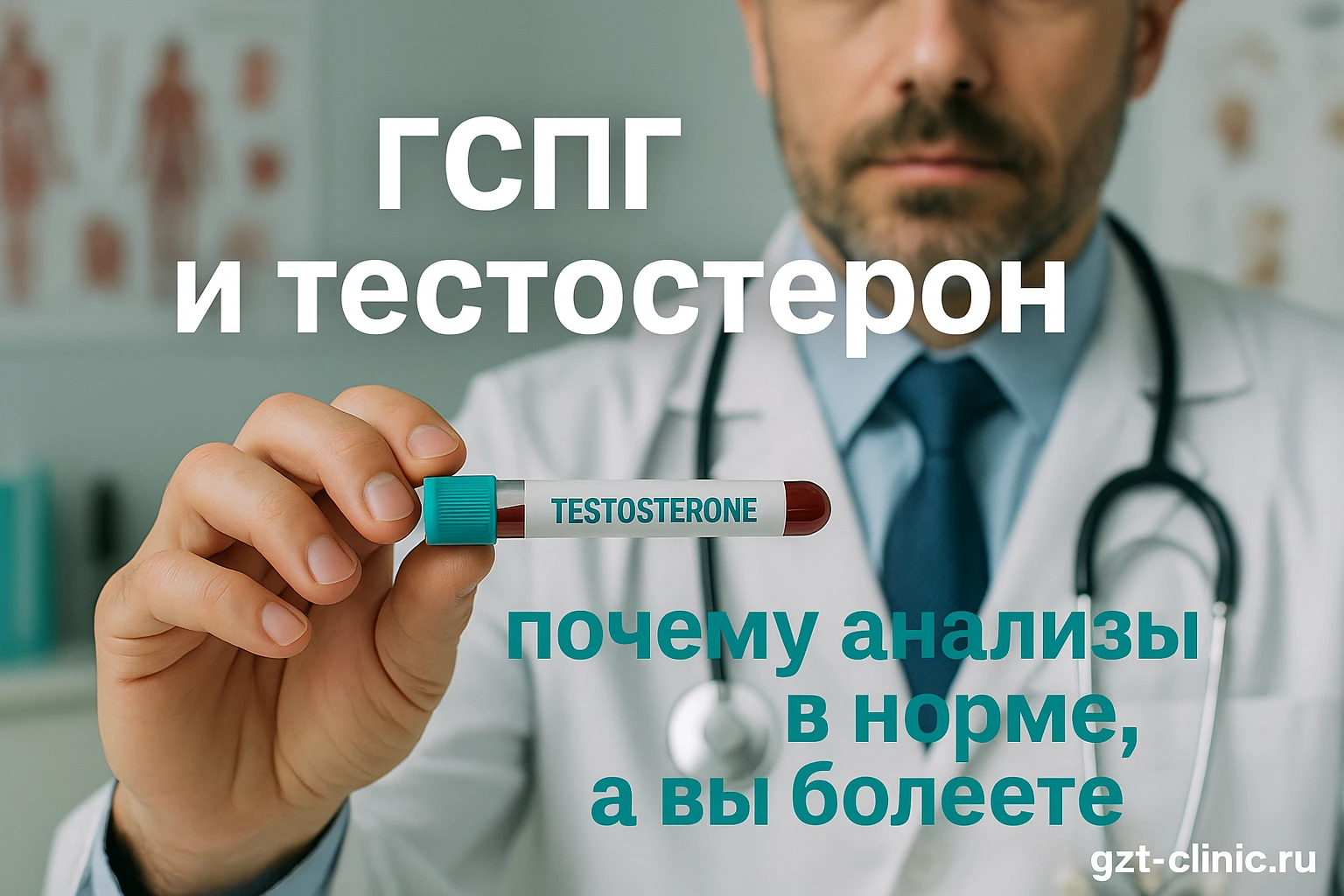 ГСПГ и тестостерон: почему анализы в норме, а вы чувствуете дефицит