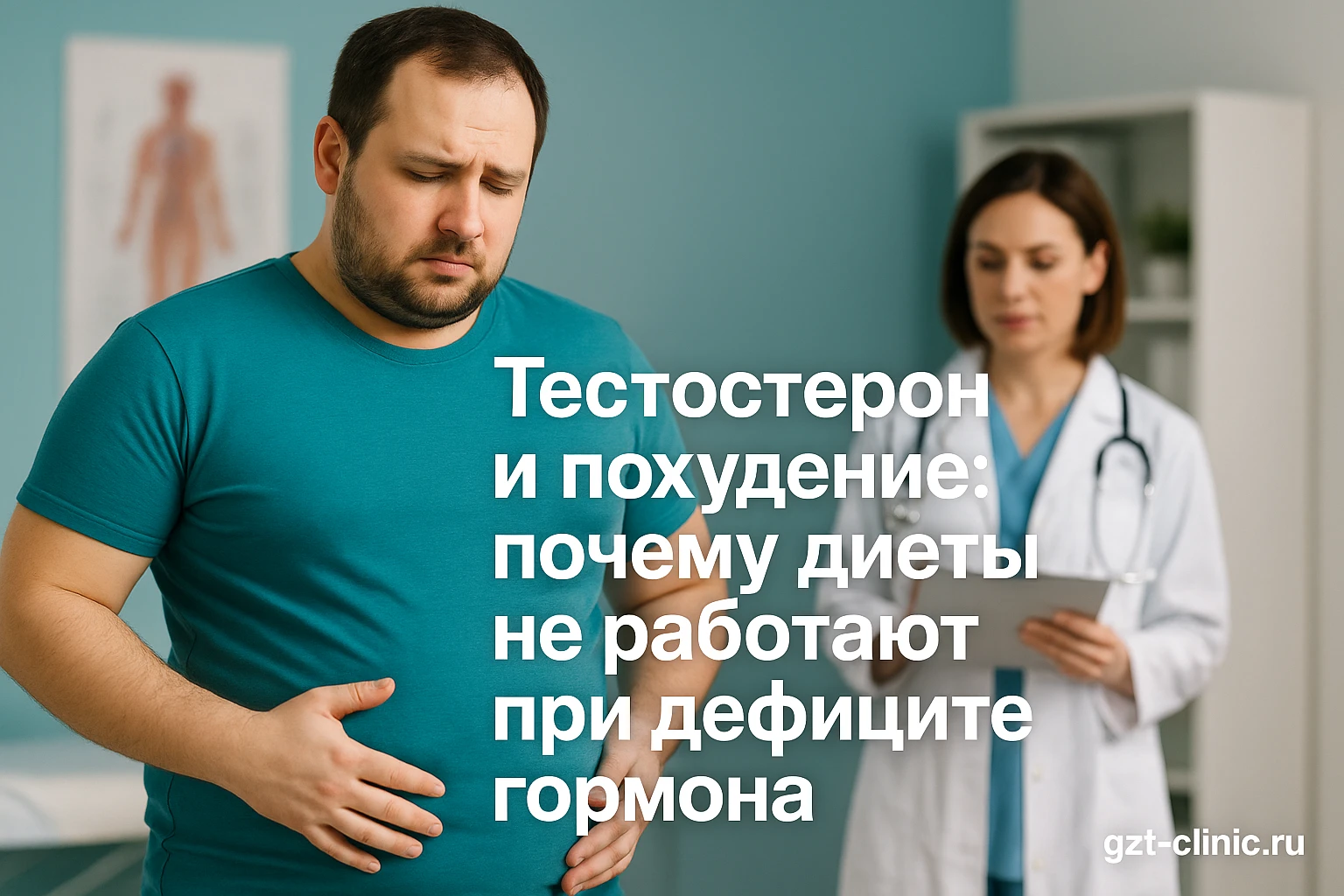Тестостерон и похудение: почему низкий гормон блокирует сжигание жира