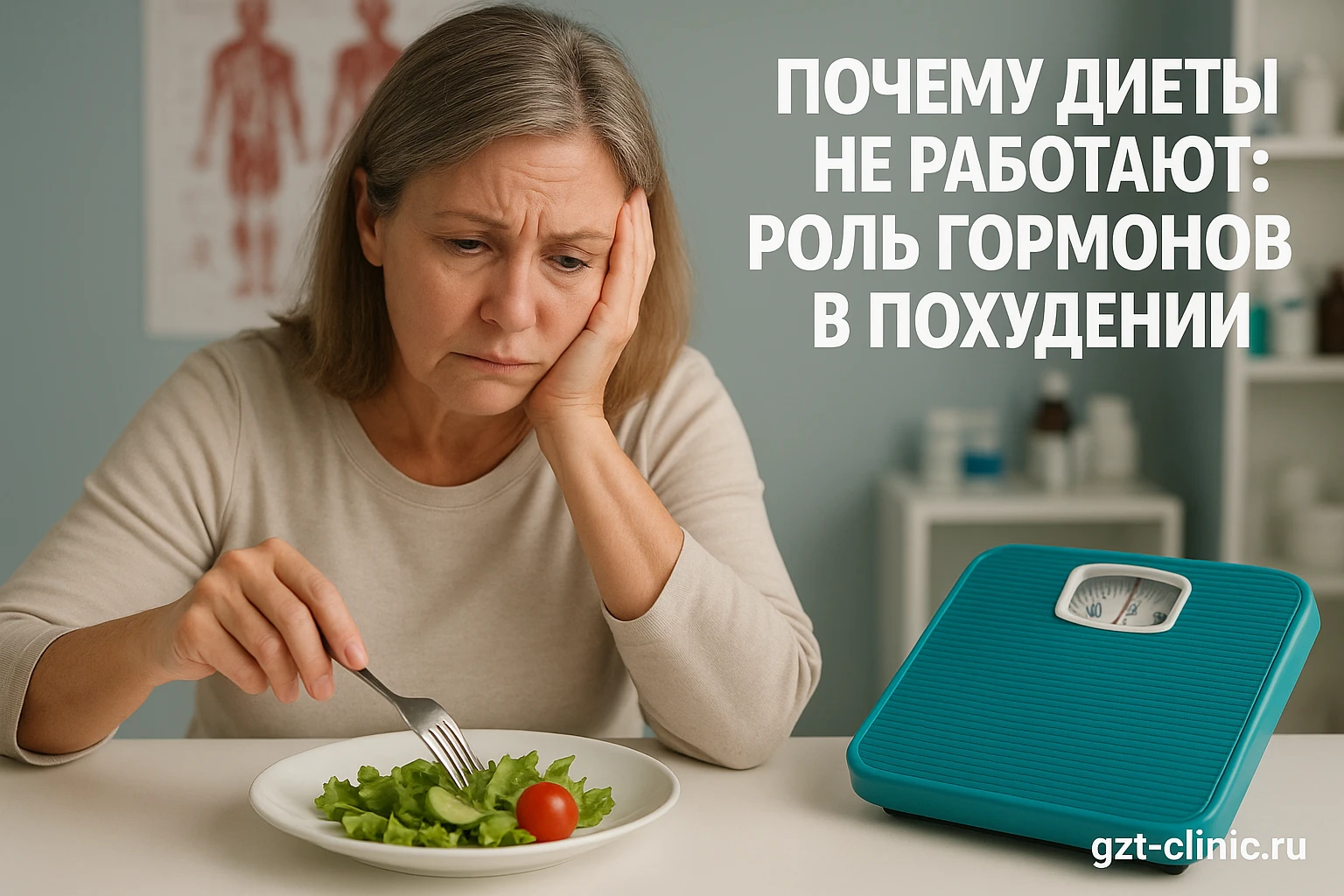 Почему диеты не работают: роль гормонов в похудении