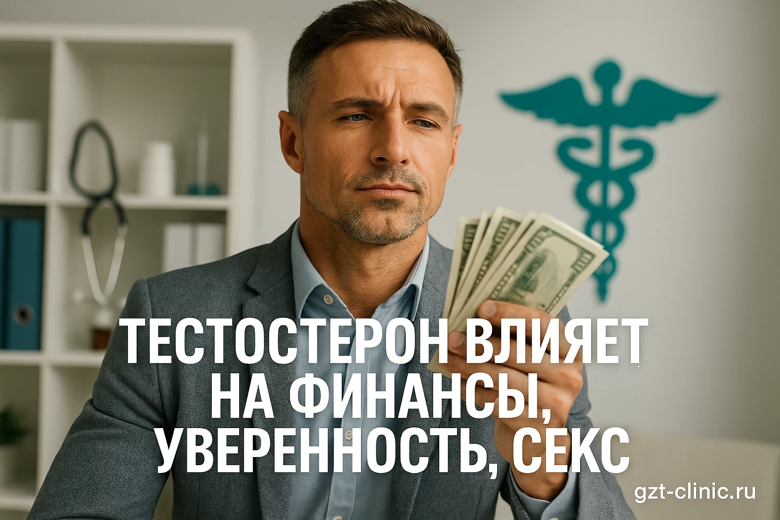 Тестостерон и качество жизни: как гормон влияет на финансы, уверенность и здоровье