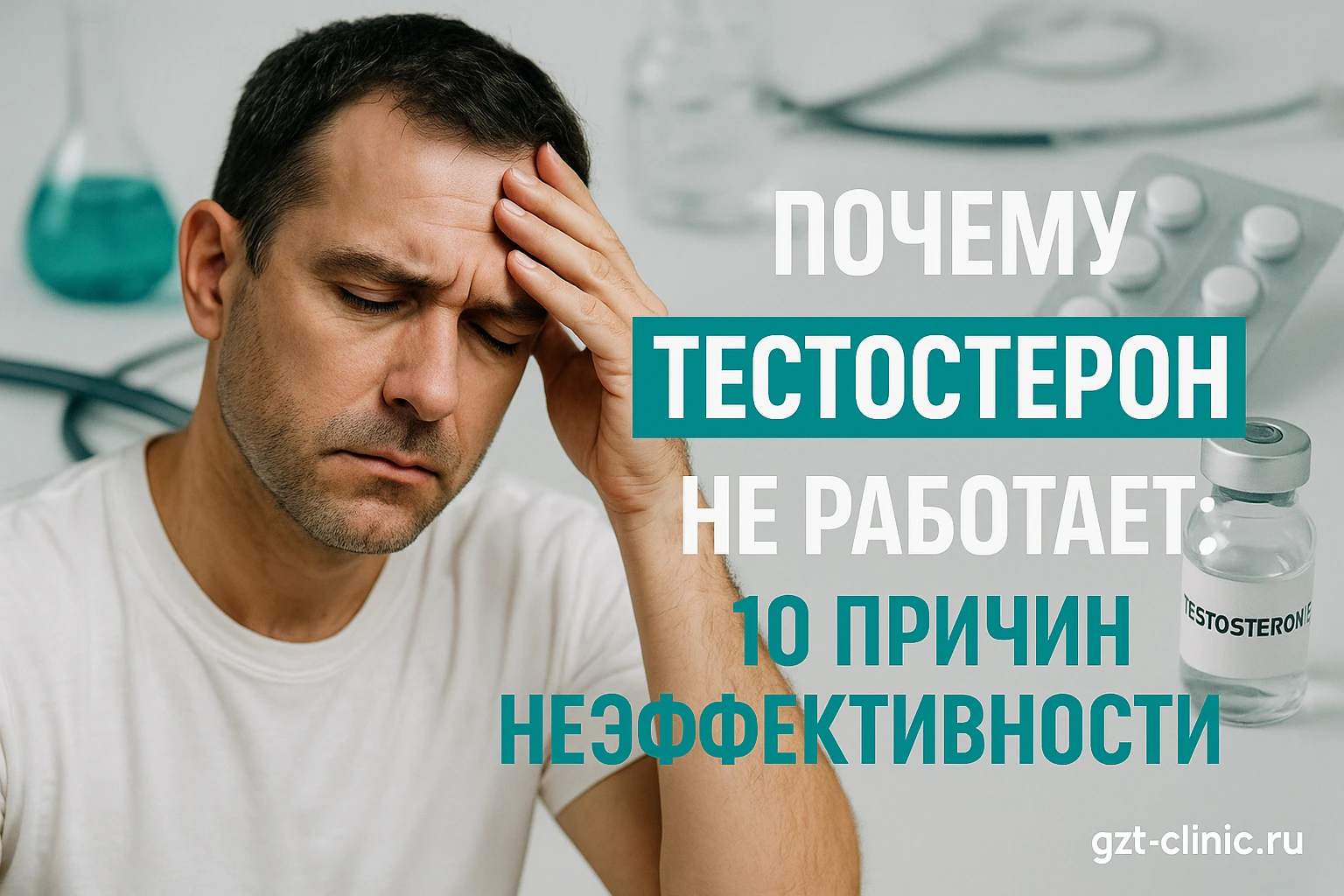 Почему тестостерон перестал действовать: 10 основных причин