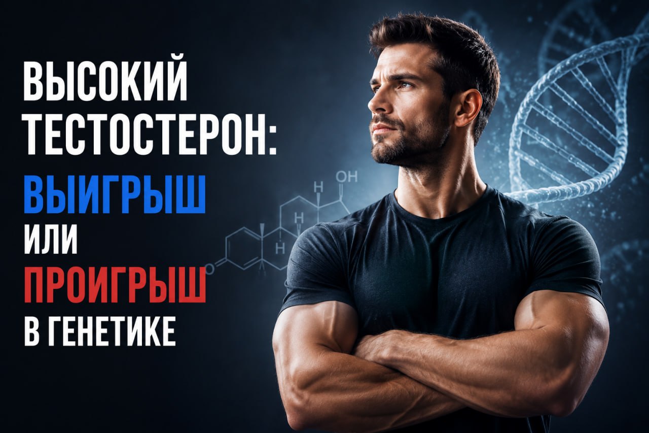 Высокий тестостерон: выигрыш или проигрыш в генетике
